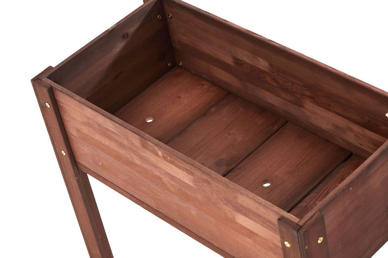 Raised Garden Bed With Legs, Elevated Planter Box For Outdoor Plants