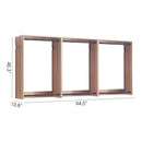 Devi - Wall Mounted Wood Closet System, Modular Units