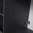 Contemporary Freestanding Bathroom Vanity With Resin Sink & Soft-Close Cabinet Doors