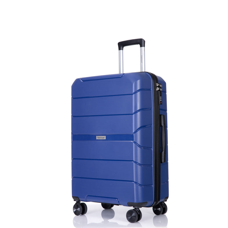 Hardshell Suitcase Spinner Wheels Lightweight Durable Suitcase With Tsa Lock, 3 Piece Set