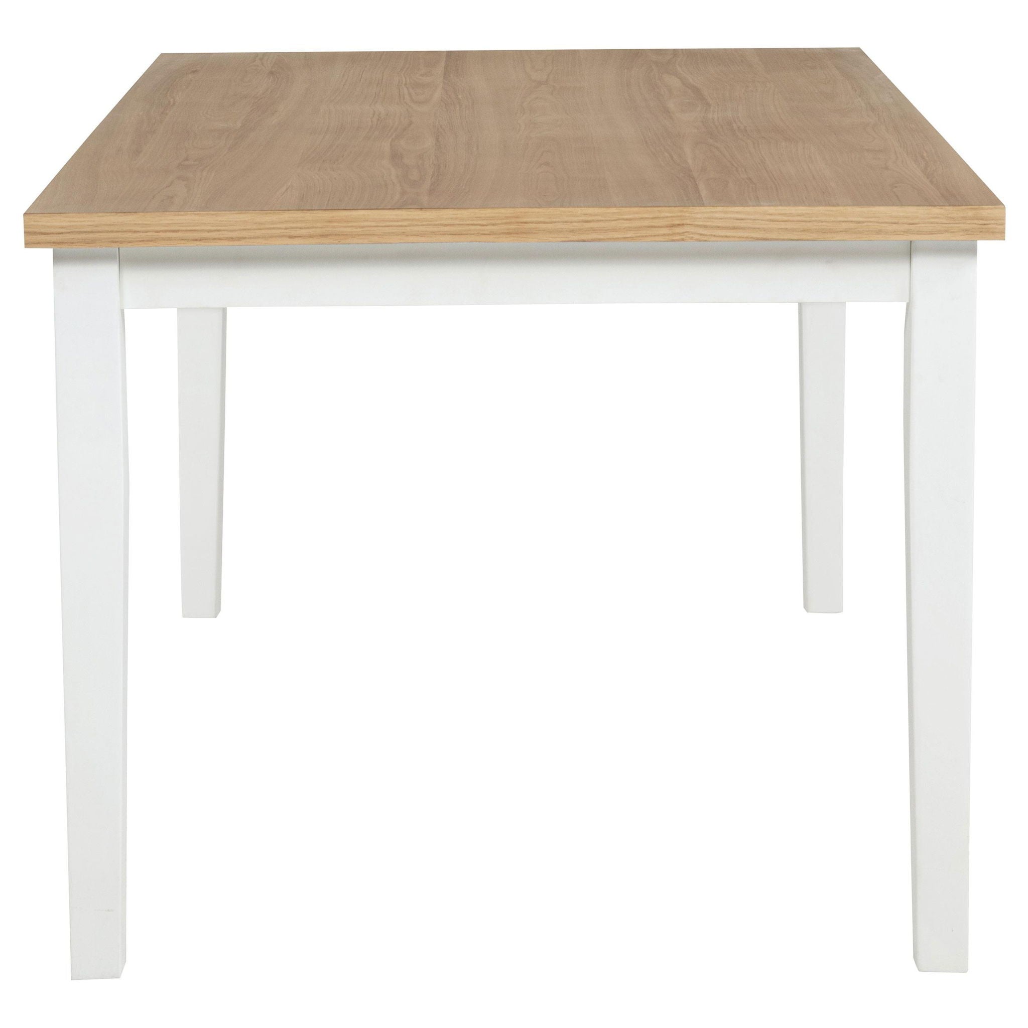 Andrews 7-piece Rectangular Dining Set Light Ash and White - Atlantic Fine Furniture Melbourne FL