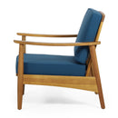 Emmry - Outdoor Acacia Wood Club Chair