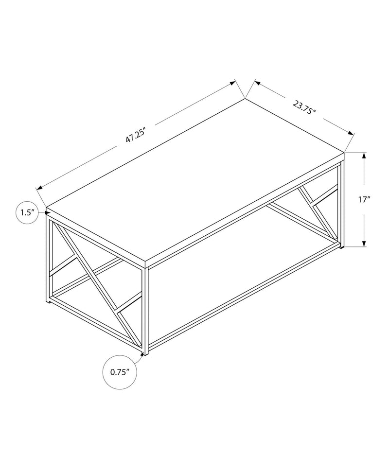 Table, Rectangular, Contemporary Versatile Placement - Gray