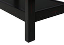 Accent End Table, 2 Tier, Narrow, Lamp, Storage Drawer, Charming Design