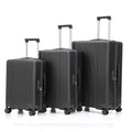 20" / 24" / 28" 3 Pieces / Set Spinner Wheel Luggage, Carry On Suitcase, Matching Color, TSA Combination Lock