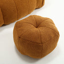 Soft Chenille Bean Bag Chair With High Resilient Foam