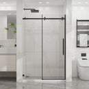 Frameless Tub Sliding Shower Door With Easy Clean Coating
