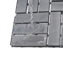 Interlocking Deck Tiles Checker Pattern, Square Acacia Hardwood Outdoor Flooring For Patio, Bancony, Pool Side