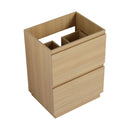 Modern Freestanding Bathroom Vanity Cabinet With Double Drawer