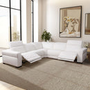 Yohan - Reclining Sectional Sofa - White