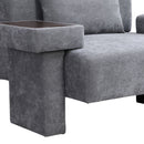 Modern Oversized Armchair With Soft Cushion For Living Room