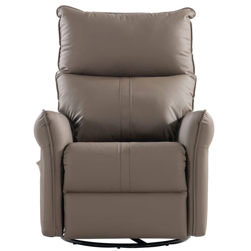 29.92" 270 Power Swivel Rocker Recliner Chair, Electric Glider Reclining Sofa With USB Ports, Power Swivel Glider, Rocking Chair Nursery Recliners For Living Room Bedroom