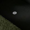 Ottoman Oval Storage Bench With Rubber Wood Legs