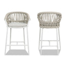 Maiden - Patio Counter Stool Sunproof Olefin (Set of 2)