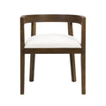 Contemporary Dining Chair Set With Armrests