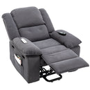 Massage Recliner Power Lift Chair With Adjustable Massage And Heating Function
