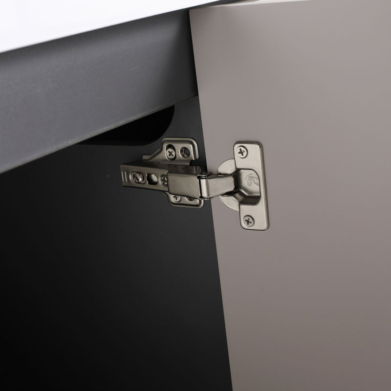 Modern Freestanding Bathroom Vanity With Soft Close Cabinet Doors