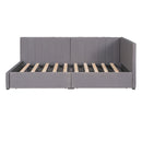 Upholstered Daybed, Sofa Bed Frame, No Box Spring Needed