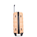 Expandable 3 Piece Luggage Sets Lightweight & Durable Suitcase, Spinner Wheels, Tsa Lock