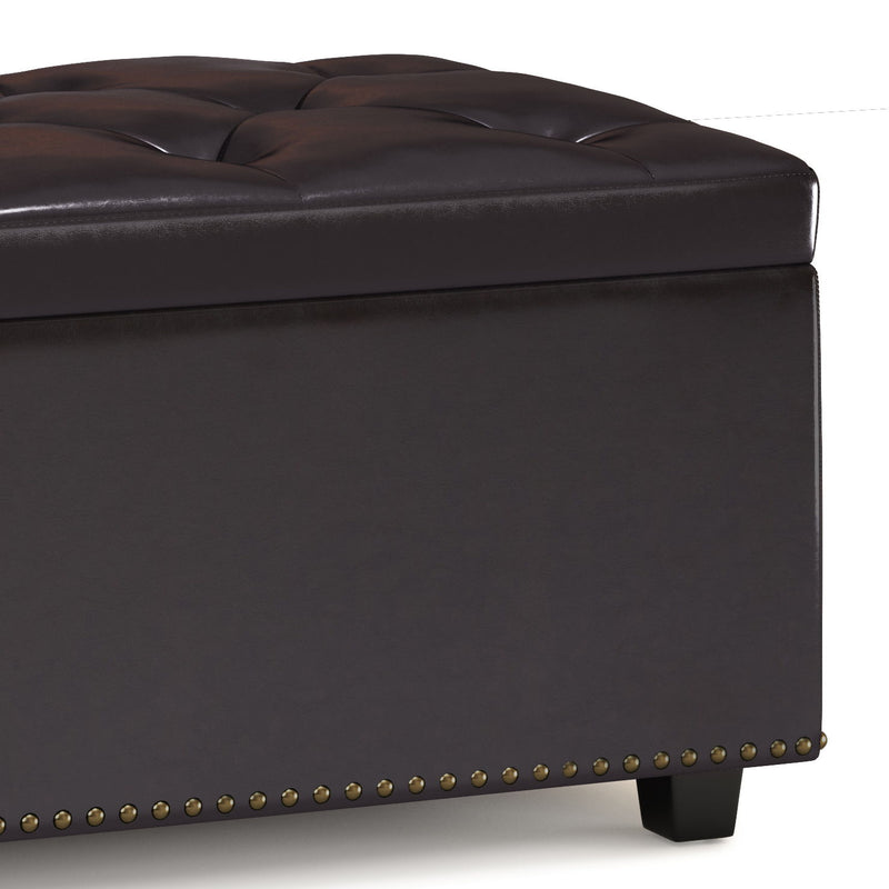 Hamilton - Upholstered Lift Top Rectangular Storage Ottoman