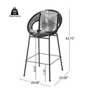 Ferrara - Outdoor Patio Barstool (Set of 2)