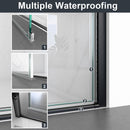 Semi Frameless Circular Pivot Shower Door With 1 / 4" Sgcc Tempered Glass