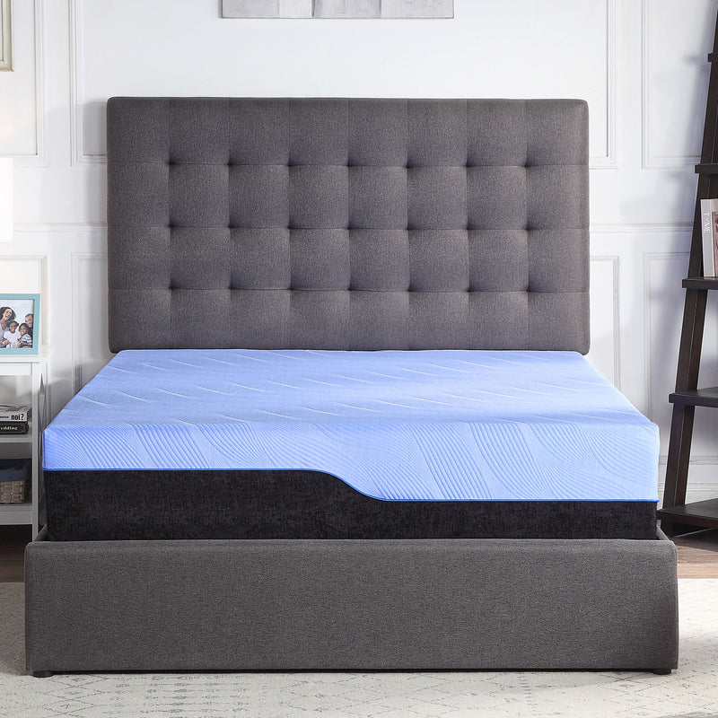 Refresh - 12" Hybrid Cooling Gelcare Memory Foam And Coil Mattress