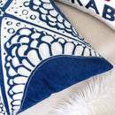 Seastar Starfish Pillow Cover - Indigo