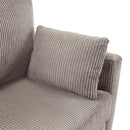 Sleeper Sofa With Foldable Mattress, USB Ports, Side Table & Storage Pocket