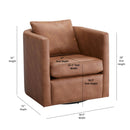 Sutton - Swivel Barrel Chair