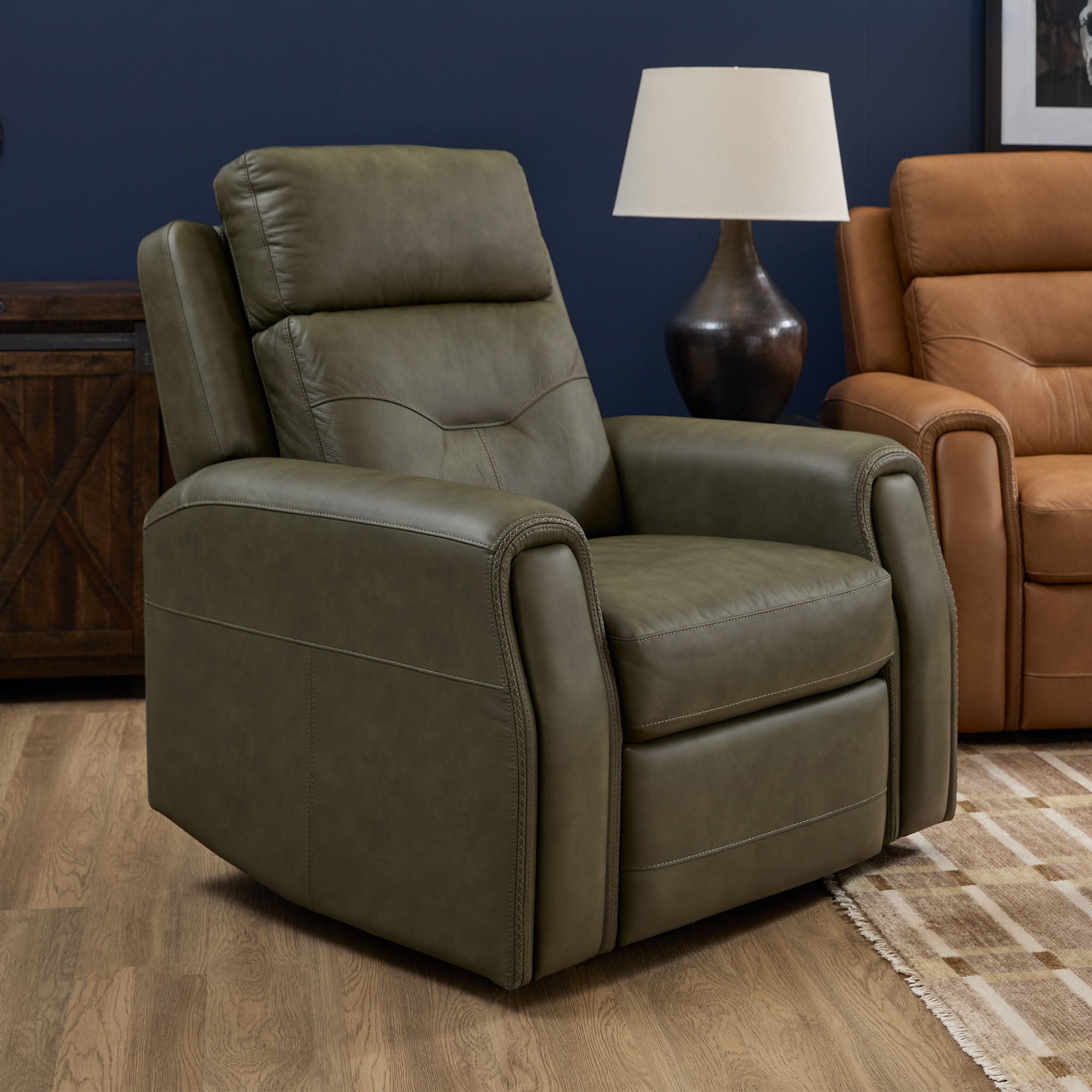 Felix - Power Recliner With Power Headrest, Lumbar, Heat & Massage