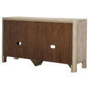 Solano - Sliding Door Dining Sideboard Server - Weathered Mango