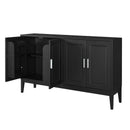 4 Door Sideboard Storage Cabinet With Door Shelf