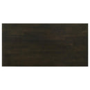 Rachelle - 3 Piece Rectangular Coffee Table Set - Deep Merlot