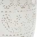 Ruby - Boho Mosaic Side Table With Ceramic Tile Top