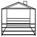 Metal House Shape Platform Bed