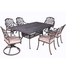 Rectangular Long Dining Set With Sunbrella Cushions