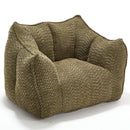 Comfortable Chenille Sofa Chairs With Highly Resilient Foam For Living Rooms And Bedrooms