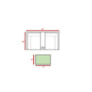 Comfortable Modern Patio Rattan Sectional Set With Cushions