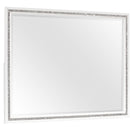 Almera - Glitter Mirror - White