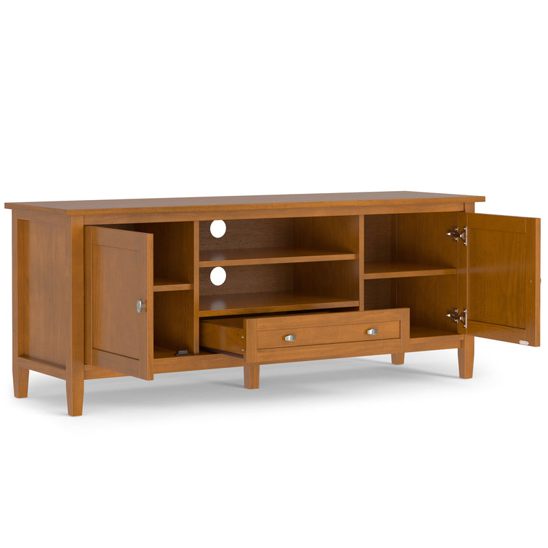 Warm Shaker - TV Media Stand - Brown