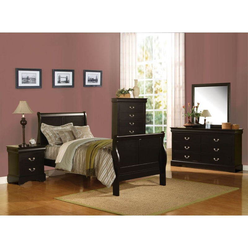 Louis Philippe III - Bed (FB 34"H) - Atlantic Fine Furniture Inc