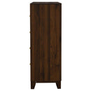 Welsley - 4-Drawer Chest Of Drawers - Walnut