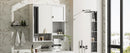 Modern Wall Mounted Bathroom Medicine Cabinet, Bathroom Wall Storage Cabinet With Mirror