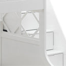 Meyer - Twin Over Full Bunk Bed With Storage - White