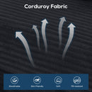 Modern L - Shaped Sectional Couch With Memory Foam