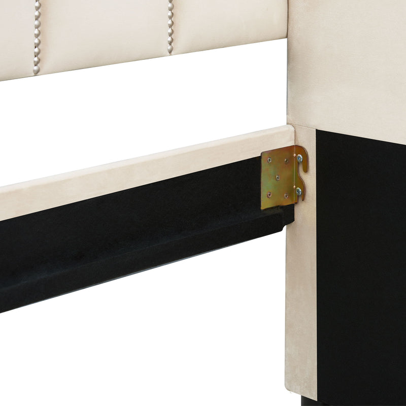 Upholstered Daybed With Drawers, Slat Support