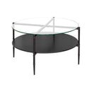 Caroline - Round Coffee Table - Black