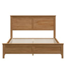 Modern Solid Wood Platform Bed