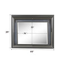 Sawyer - Mirror - Metallic Gray - Atlantic Fine Furniture Inc